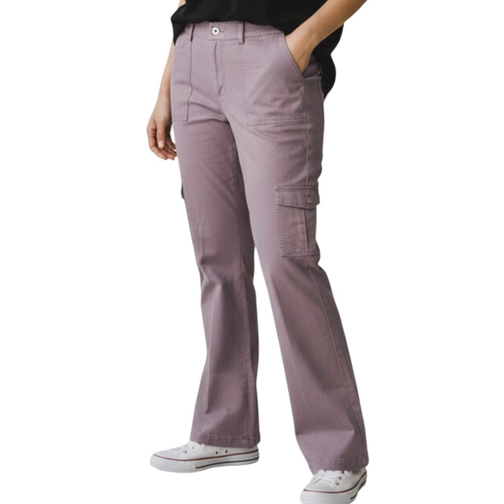 NWT Dockers Women’s Favorite Fit Mid Rise Bootcut Cargo Curvy Pants | Size 12